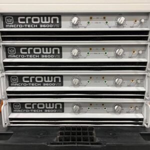 Crown Macro-Tech 3600VZ Power Amplifier (Used)