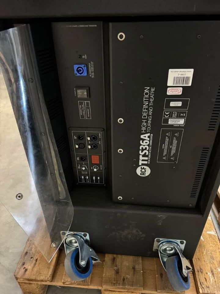 RCF TTS 36-A Active High-Power Subwoofer (Used) - Image 4