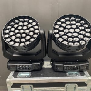 Two Robe Tarrantula LED moving head wash fixtures