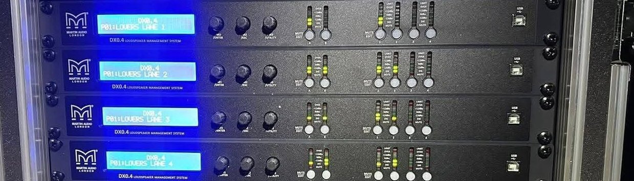 Martin Audio DX0.4 loudspeaker management processors