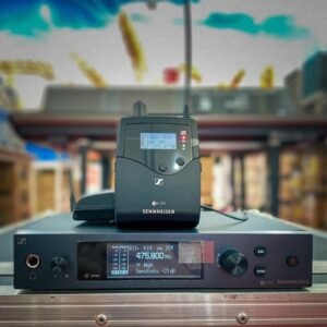 Sennheiser EW IEM G4 transmitter and bodypack receiver