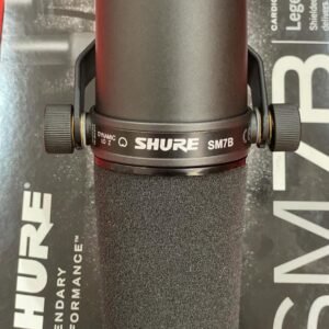 Shure SM7B dynamic microphone